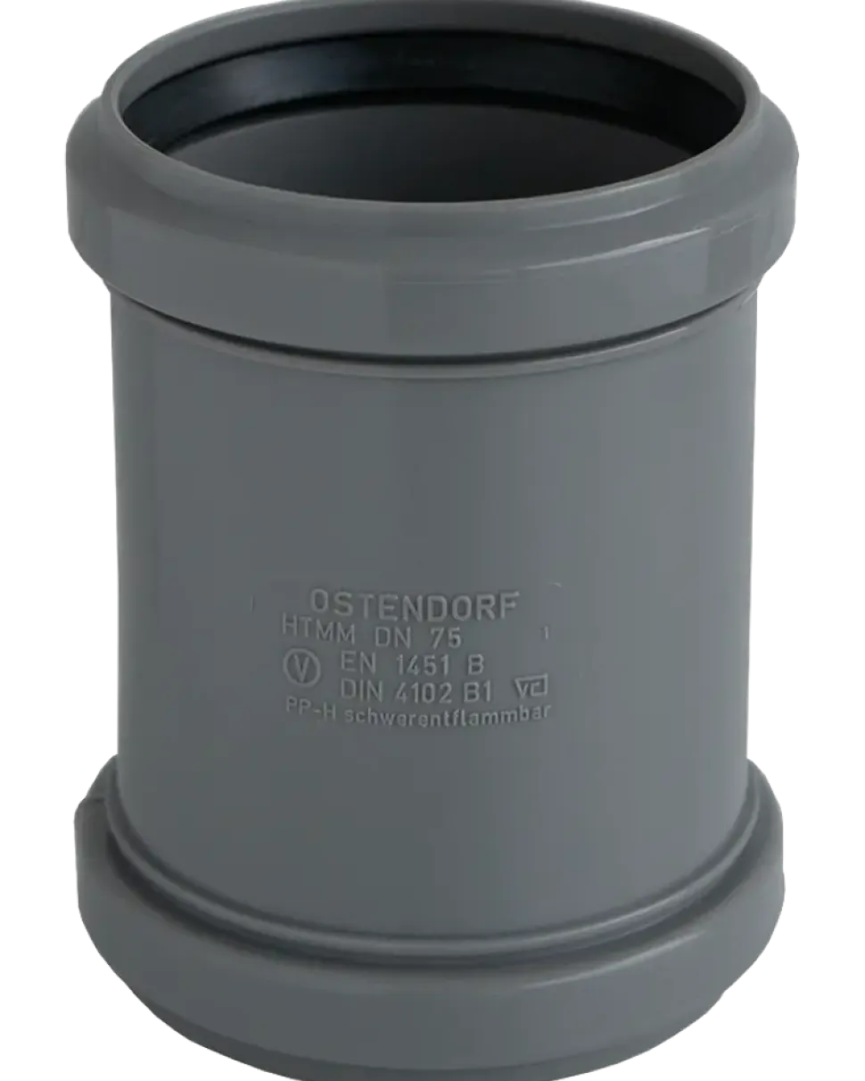 PP skjutmuff 40 mm