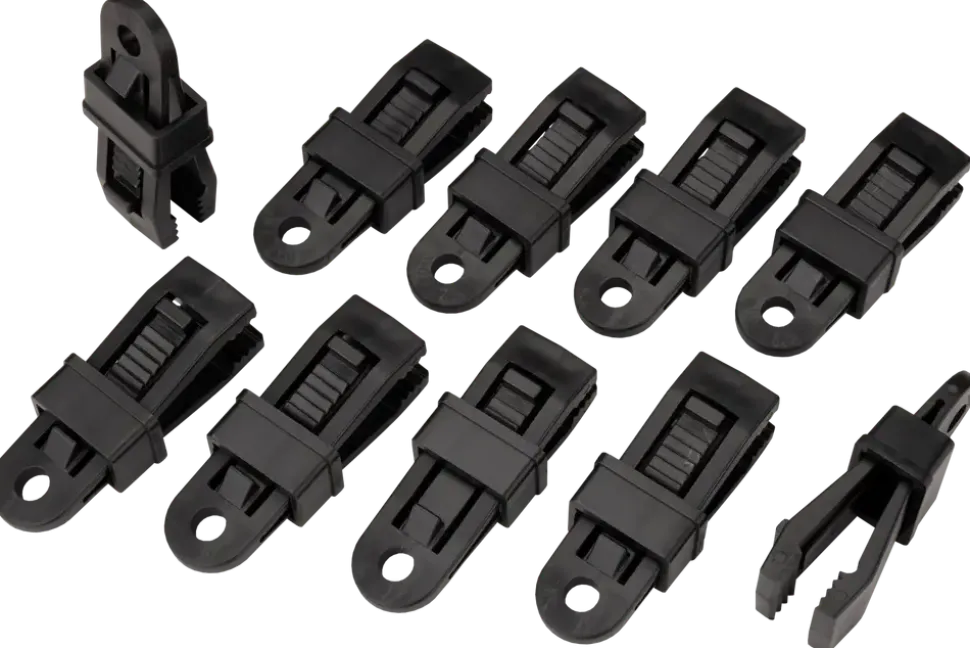 Presenningsklämma 10-pack