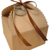 Presentförpackning natur 3 st
