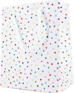 Presentpåse prickig 2-Pack