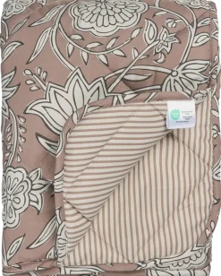 Quiltad pläd 130 x 170 cm - Rosa