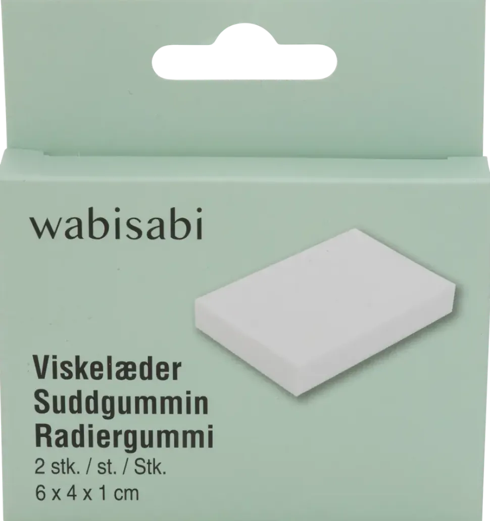 Radergummi 2-pack