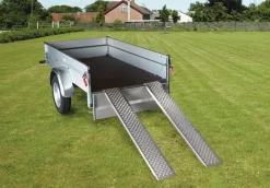 Rampset aluminium rakt 2000x200 mm