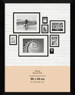 Ram svart 30x40 cm