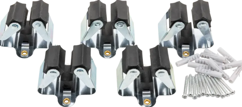 Redskapskrokar click 5-pack