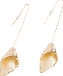 Örhängen lilja - guld