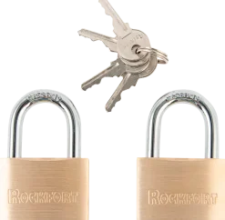 ROCKFORT HÄNGLÅS 40MM 2-PACK