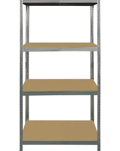 Rockfort lagerhylla 4 hyllplan 180 x 90 x 40 cm