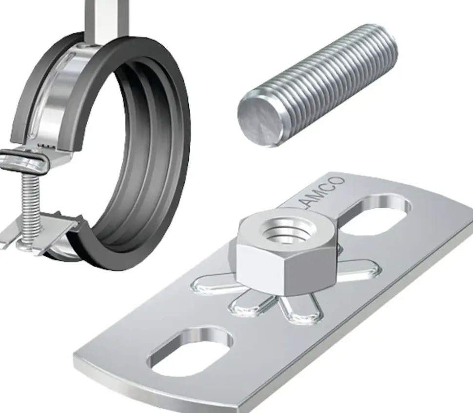 Rörklämma vägg 3/4"