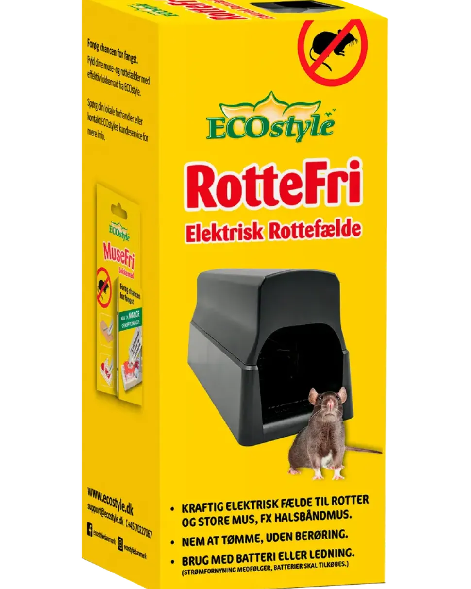Råttfri - elektrisk råttfälla
