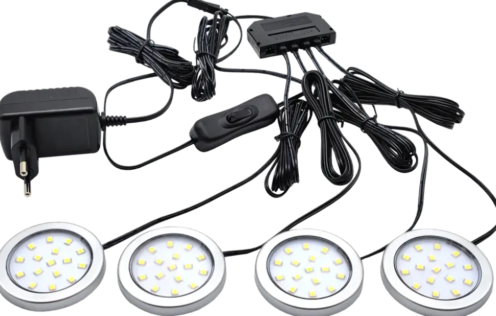 SARTANO LED-SPOTLIGHT 1,2W 4ST