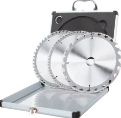 Scheppach cirkelklinga set 210 mm - 3 st