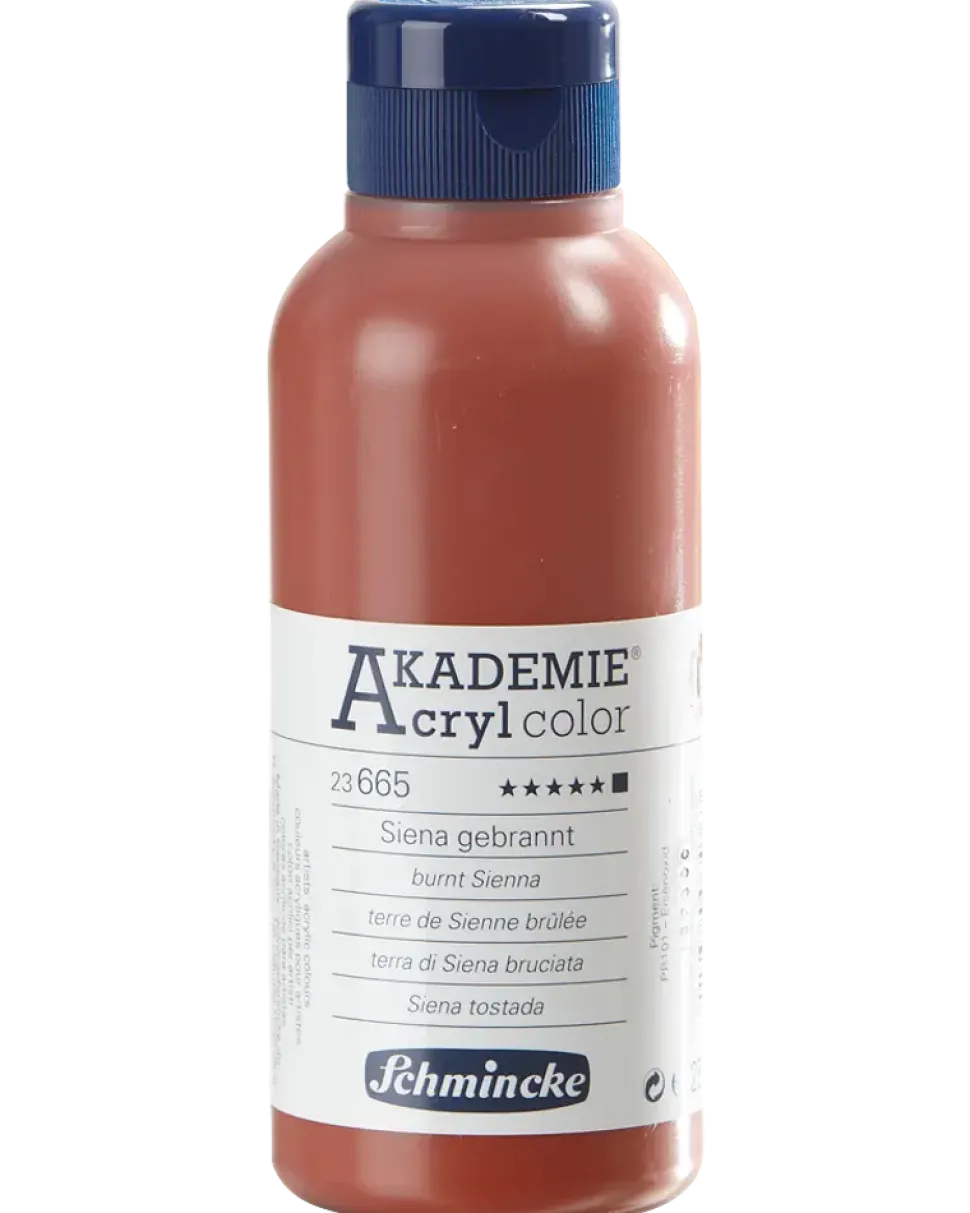 Schmincke Akrylfärg 250 ml Burnt Sienna