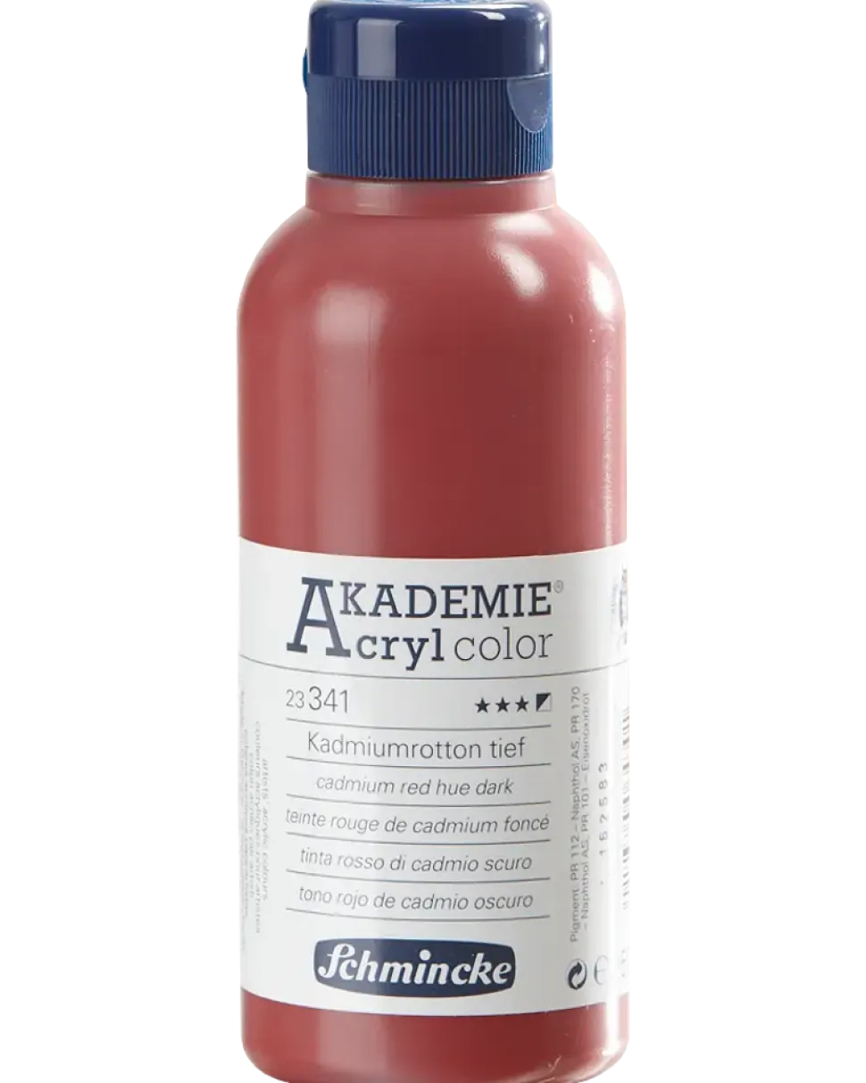 Schmincke Akrylfärg 250 ml Cadium red hue dark