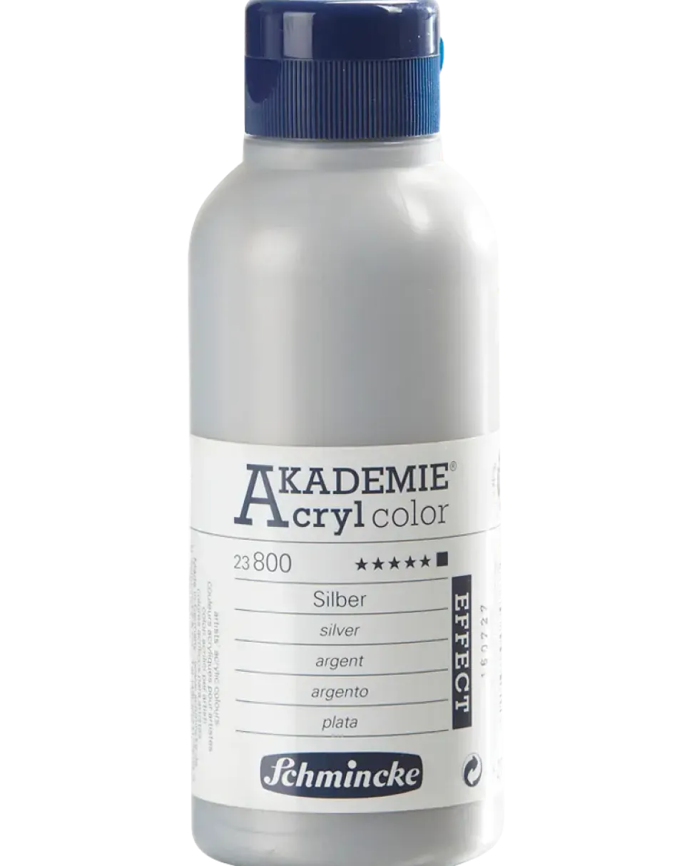 Schmincke Akrylfärg 250 ml Silver