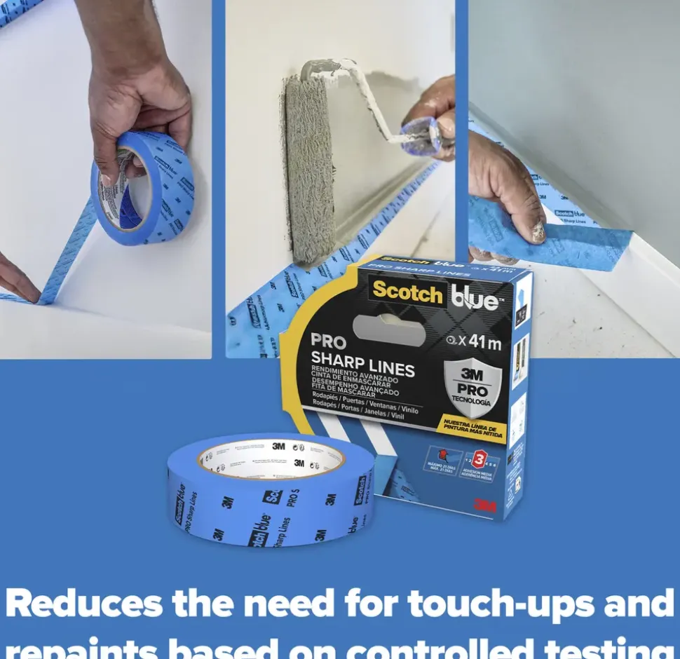 ScotchBlue™ PRO maskeringstejp 36 mm x 41 meter