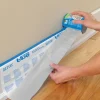 ScotchBlue™ Skyddsplast med maskeringstejp – 2,72 x 17 meter