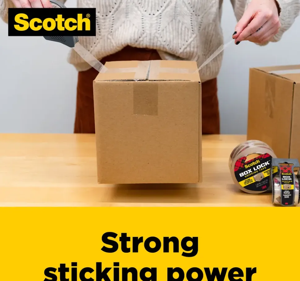 Scotch® Box Lock™ Emballagetejp 48 mm x 20,3 meter