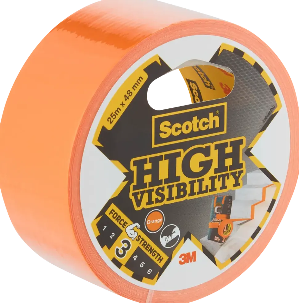 Scotch® Byggtejp - Orange 48 mm x 25 meter