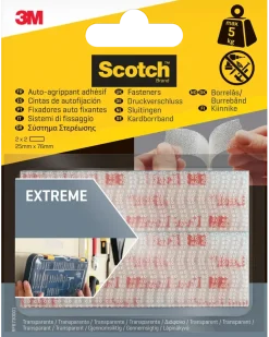 Scotch™ Ekstreme Fasteners Transparent - 25 x 75 mm