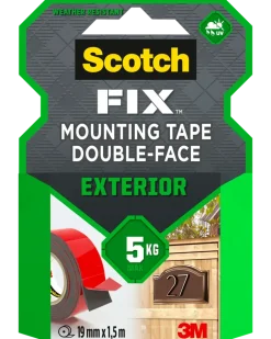 Scotch-FIX™ Dubbelhäftande tejp OUTDOOR 19 mm x 1,5 meter