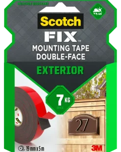 Scotch-FIX™ Dubbelhäftande tejp OUTDOOR 19 mm x 5 meter