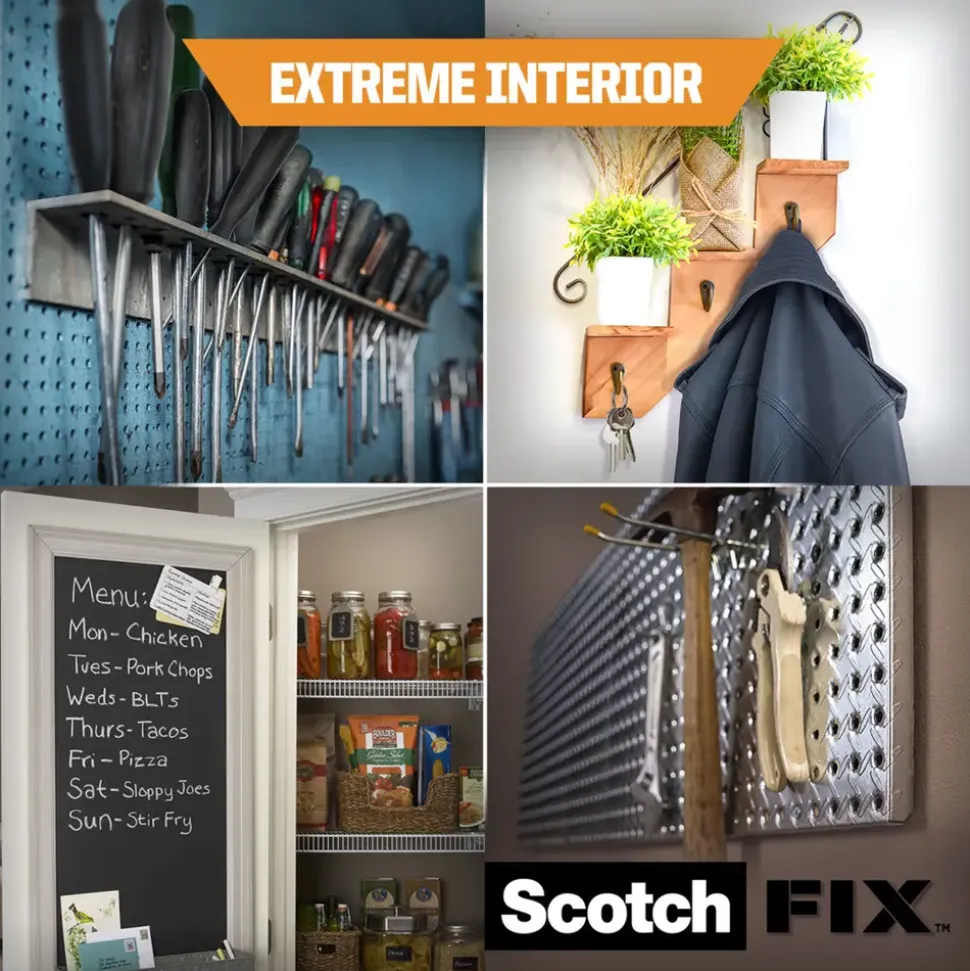 Scotch-FIX™ Dubbelshäftande tejp Extreme INDOOR 19 mm x 5 meter
