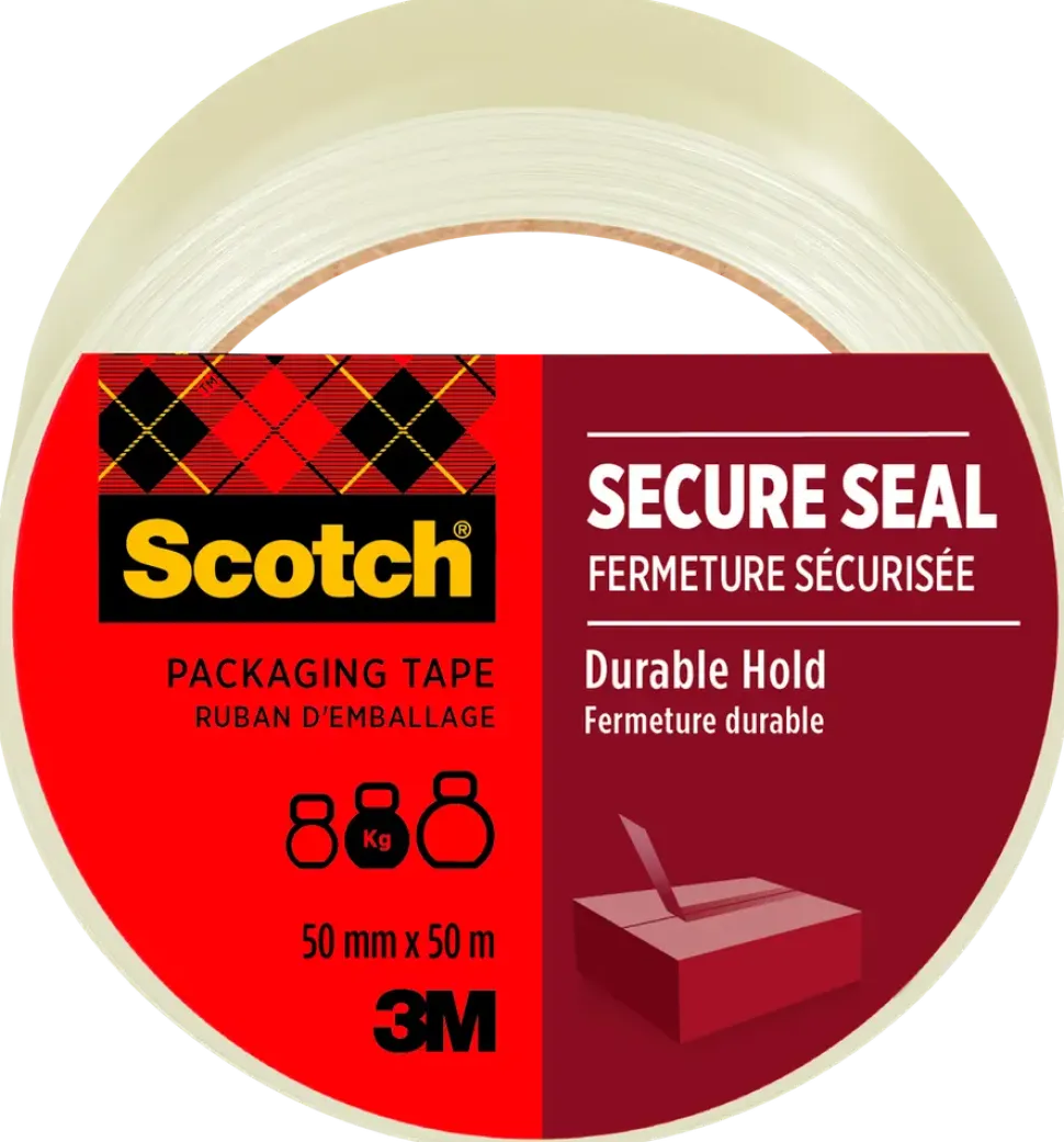 Scotch® Secure Seal Packtejp 50 mm x 50 meter