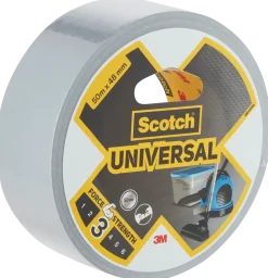 Scotch® Universal Byggtejp - Silver 48 mm x 50 meter