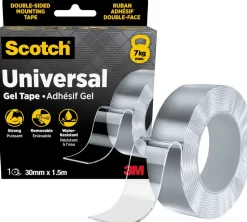 Scotch® Universal Gel Tape Transparent 30 mm x 1,5 meter