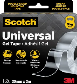 Scotch® Universal Gel Tape Transparent 30 mm x 3 meter