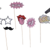 Selfiestick disco 10-pack