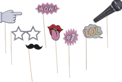 Selfiestick disco 10-pack