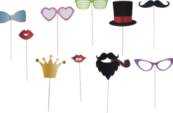 Selfiestick gala 10-pack