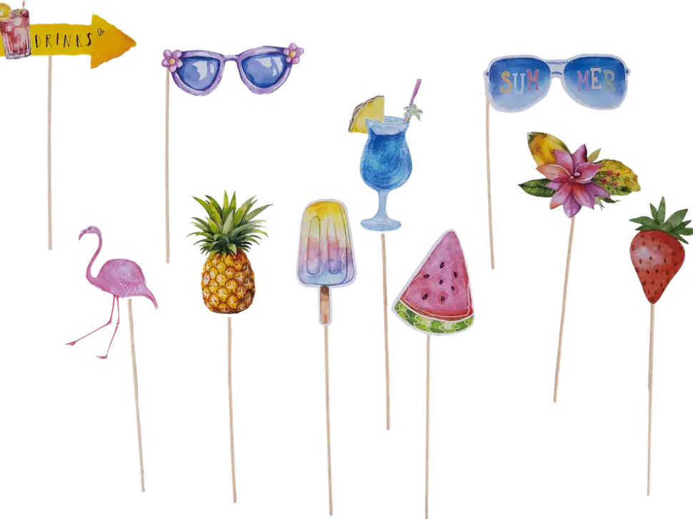 Selfiestik sommar 10-pack