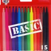 Sense fiberpennor Basic 15 st