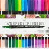 Sense Fineliner tjock/tunn 20 st.