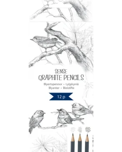 SENSE GRAFITPENNOR 12-PACK