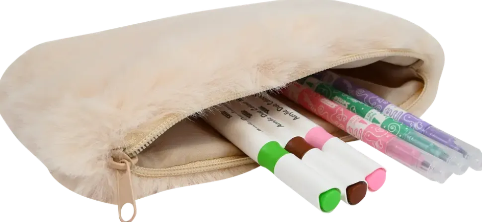 Sense Pennfodral Plysch - Beige