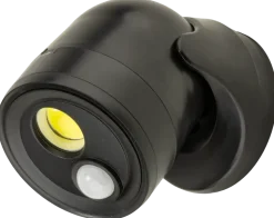 SENSORLAMPA SVART 10 CM