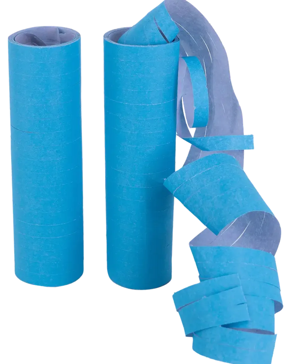 Serpentinerl jusblå 2-pack