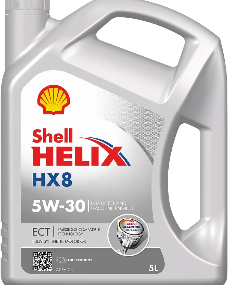 SHELL Helix HX8 ECT motorolja 5W-30 5 L