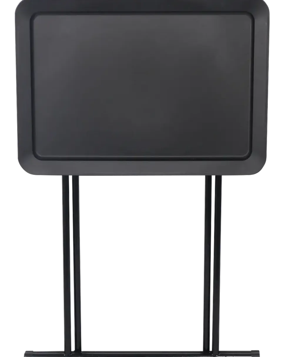 Sidobord fällbart svart