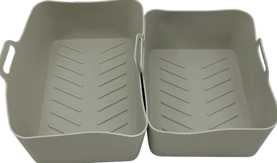 Silikonform avlång Airfryer 2-pack