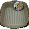 Silikonform fyrkanting Airfryer 2-pack