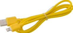 Sinox lightningkabel gul 1 m