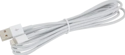 Sinox lightningkabel vit 2 m