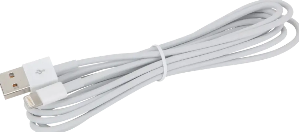 Sinox lightningkabel vit 2 m