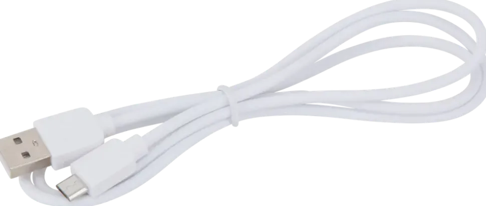 Sinox micro-usbkabel vit 1 m