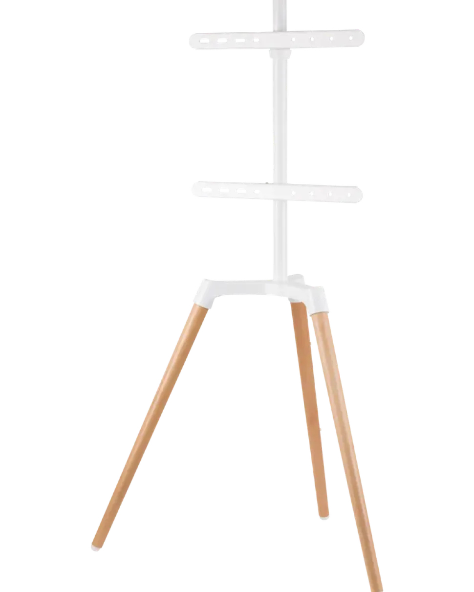 SINOX TV-stativ 50”-65” - bok/vit